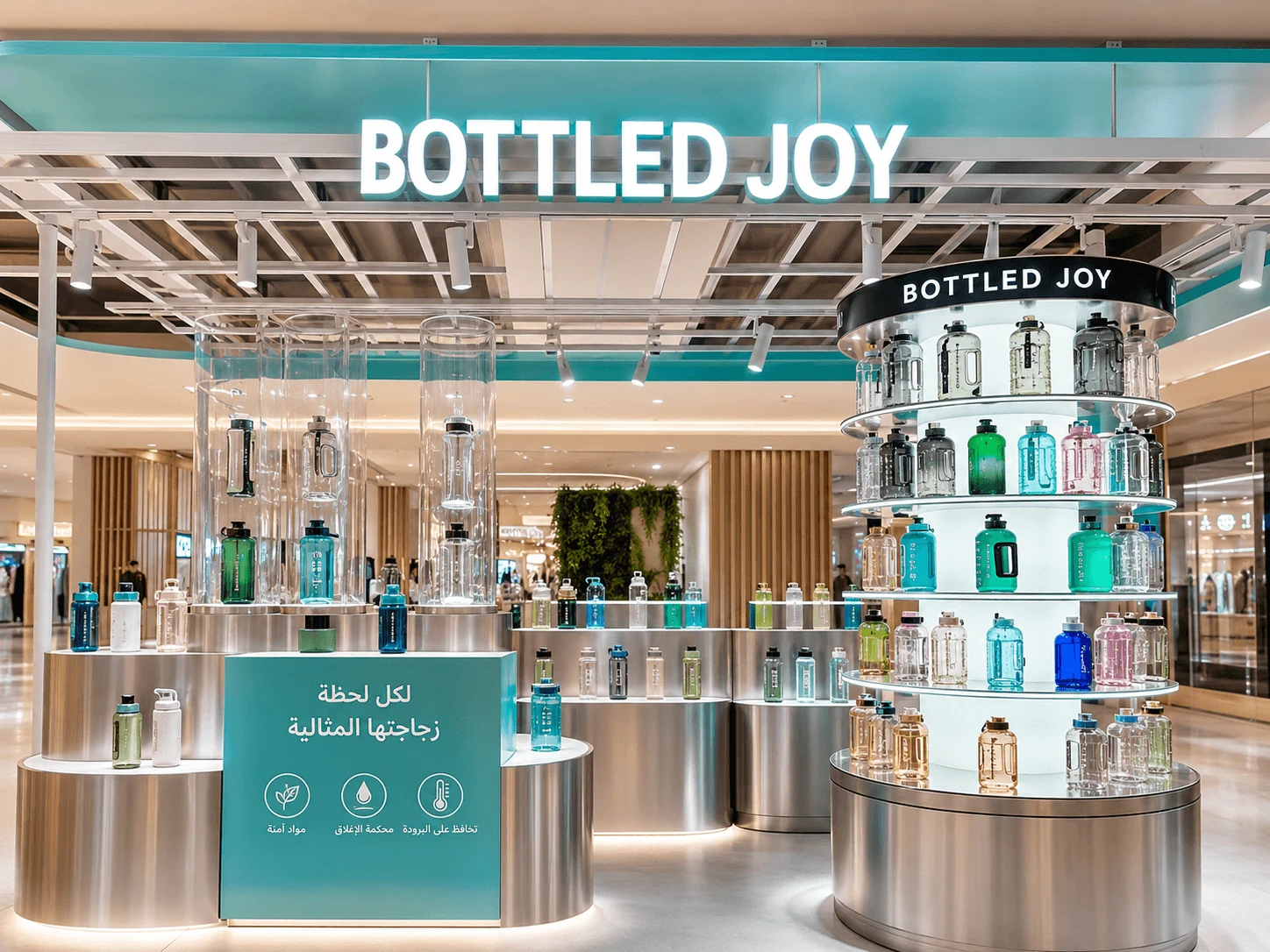 BOTTLED JOY storefront in GCC